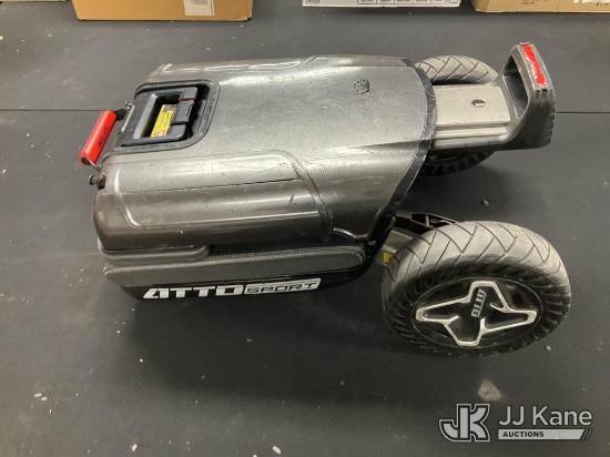 (Jurupa Valley, CA) ATTO Sport Portable Mobility Scooter (Used) NOTE: This unit is being sold AS IS/