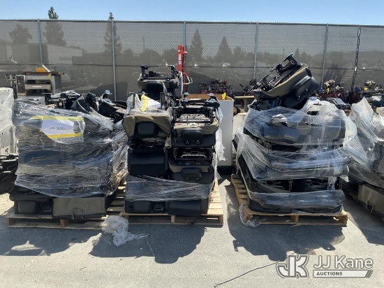 (Jurupa Valley, CA) (3 Pallets) Car Interior Seats (Used) NOTE: This unit is being sold AS IS/WHERE
