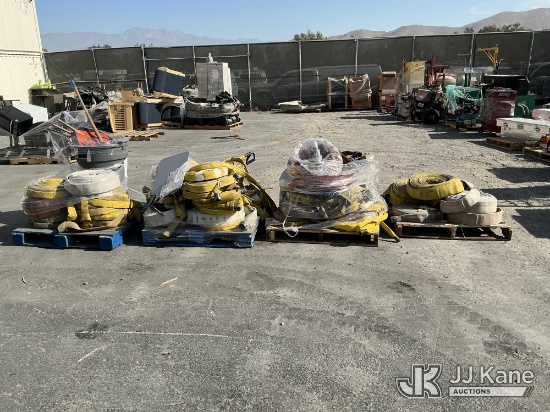 (Jurupa Valley, CA) 4 Pallets of Fire Hoses (Used) NOTE: This unit is being sold AS IS/WHERE IS via