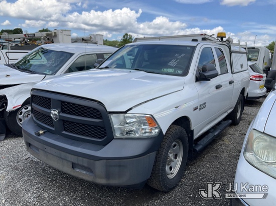 (Plymouth Meeting, PA) 2015 Ram 1500 4x4 Extended-Cab Pickup Truck Runs Rough & Moves) (Does Not Sta