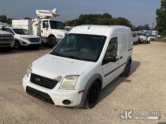 (Charlotte, MI) 2012 Ford Transit Connect XLT with Rear Door Glass Mini Cargo Van Runs & Moves) (Oil