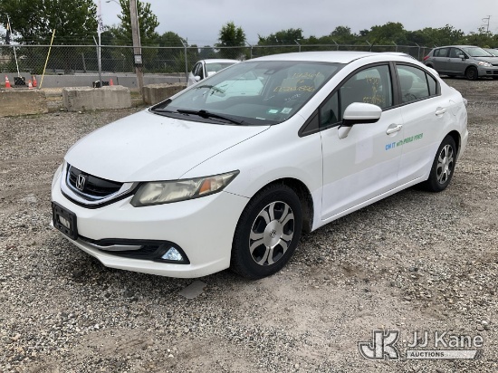 (Plymouth Meeting, PA) 2014 Honda Civic Hybrid FWD 4-Door Sedan Runs & Moves