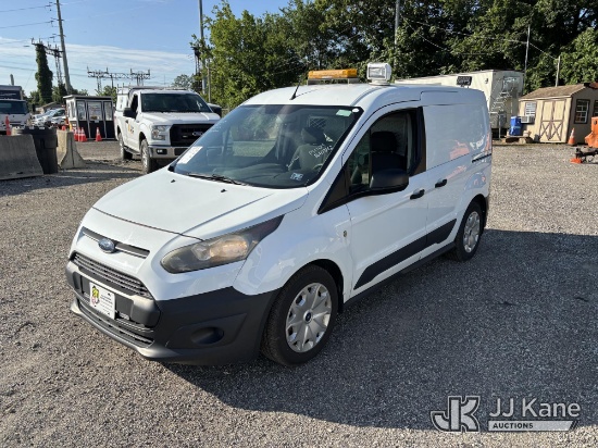 (Plymouth Meeting, PA) 2017 Ford Transit Connect Mini Cargo Van Runs & Moves