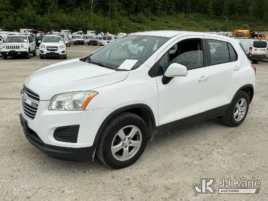 (Shrewsbury, MA) 2016 Chevrolet Trax LS AWD 4-Door Crossover Sport Utility Vehicle Runs & Moves) (Da