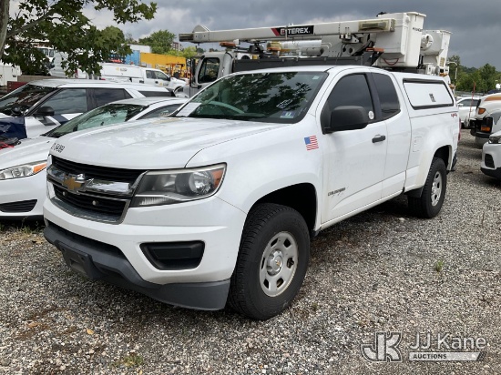 (Plymouth Meeting, PA) 2015 Chevrolet Colorado 4x4 Extended-Cab Pickup Truck Not Running, Condition
