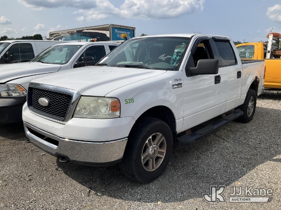 (Plymouth Meeting, PA) 2008 Ford F150 4x4 Crew-Cab Pickup Truck Not Running, Condition Unknown) (Mus