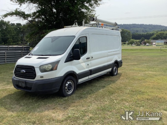 (Hagerstown, MD) 2015 Ford Transit 150 Van Med. Roof w/Sliding Pass. 148-in. WB Cargo Van Runs & Mov
