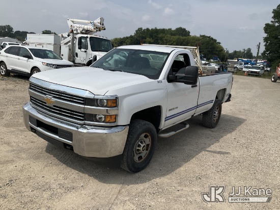 (Charlotte, MI) 2017 Chevrolet Silverado 2500HD Work Truck Pickup Truck Runs & Moves) (Dash Warning