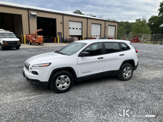 (Hagerstown, MD) 2017 Jeep Cherokee 4x4 Sport 4-Door Sport Utility Vehicle Runs & Moves) (Engine Per