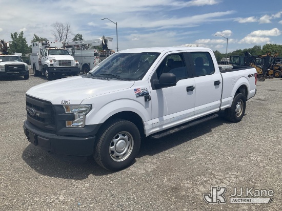 (Plymouth Meeting, PA) 2015 Ford F150 4x4 Crew-Cab Pickup Truck Runs & Moves