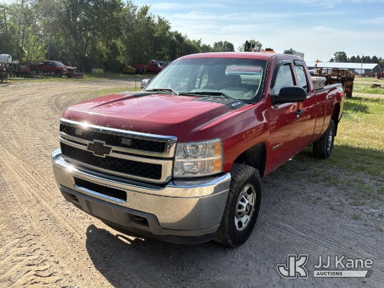 (Sparta, MI) 2012 Chevrolet Silverado 2500HD Extended-Cab Pickup Truck Runs & Moves