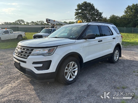 (Plains, PA) 2016 Ford Explorer 4x4 4-Door Sport Utility Vehicle Runs & Moves) (Engine Performance C