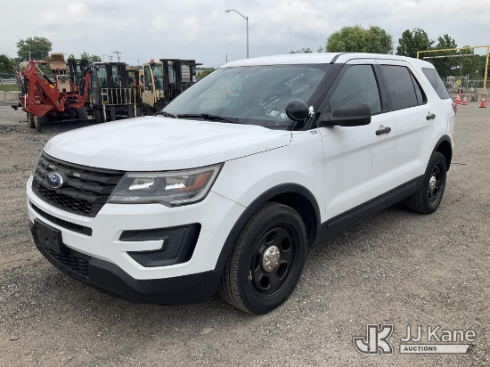 (Plymouth Meeting, PA) 2018 Ford Explorer AWD Police Interceptor Sport Utility Vehicle Former Police