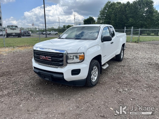(Louisville, OH) 2016 GMC Canyon 4x4 Extended-Cab Pickup Truck Runs & Moves
