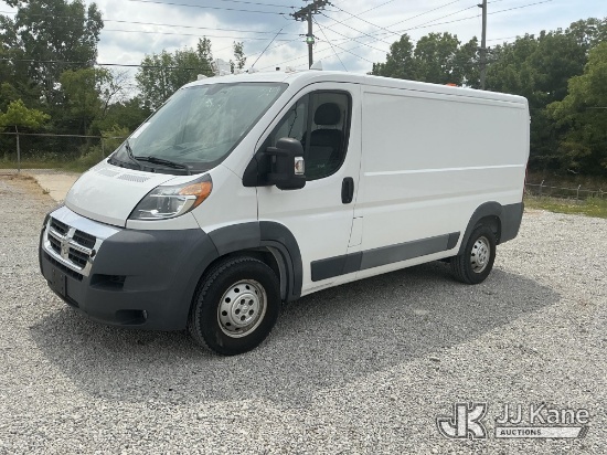 (Fort Wayne, IN) 2016 RAM Promaster 1500 Low Roof Tradesman 136-in. WB Cargo Van Runs & Moves) (No P