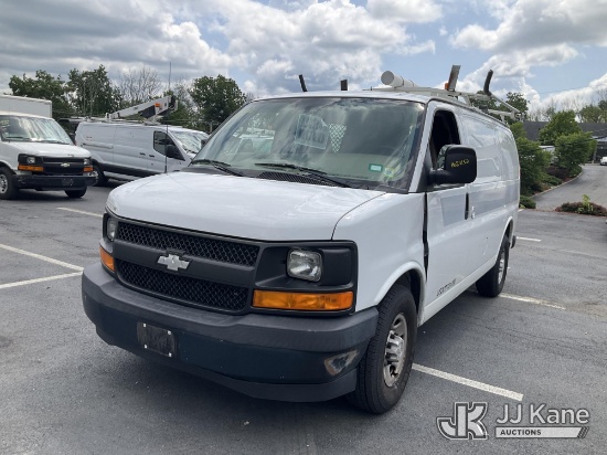 (Branchville, NJ) 2017 Chevrolet Express G2500 Cargo Van Runs & Moves) (Collision Issues) (Removal i