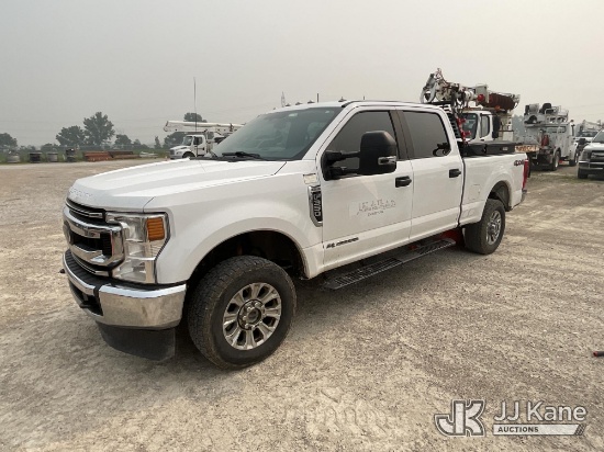 (Pataskala, OH) 2020 Ford F350 4x4 Crew-Cab Pickup Truck Runs & Moves