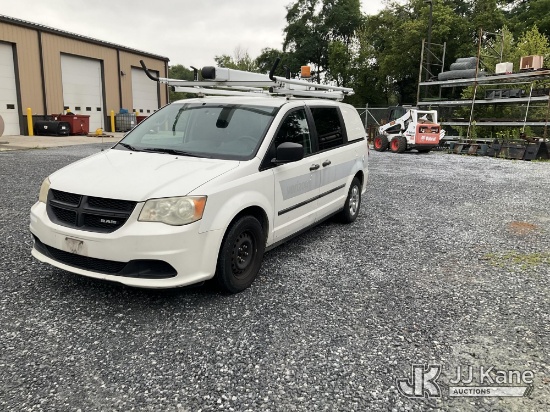 (Hagerstown, MD) 2013 RAM CV Cargo Van Runs & Move) (Dash Warning Indicators On, Corrosion) (Removal