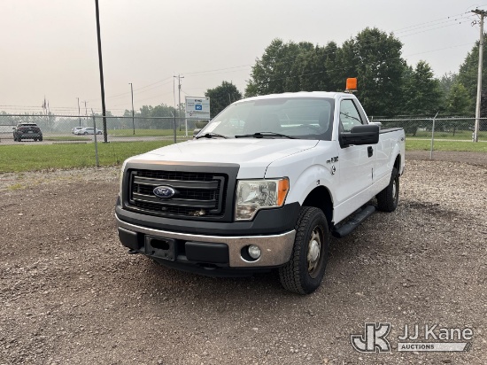 (Louisville, OH) 2014 Ford F150 Pickup Truck Runs & Moves) (Dash Warning Indicators On, Exterior Def