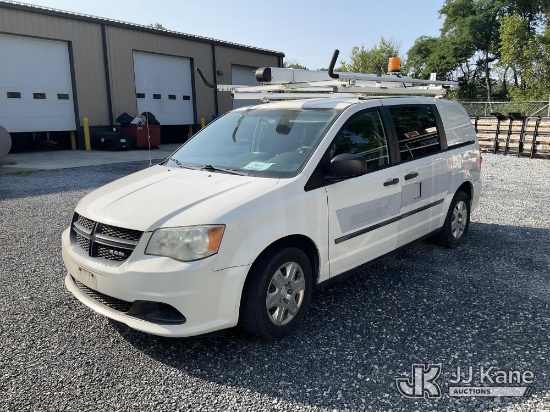 (Hagerstown, MD) 2013 RAM CV Base Mini Cargo Van Not Running, Condition Unknown) (Exterior Defects,