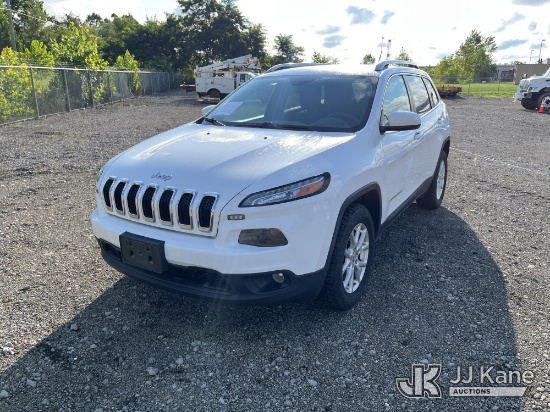 (Louisville, OH) 2018 Jeep Cherokee 4x4 Latitude Sport Utility Vehicle Runs)(Engine Won't Stay Runni