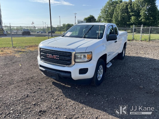 (Louisville, OH) 2016 GMC Canyon Extended-Cab Pickup Truck (Engine Won't Stay Running Without a Batt