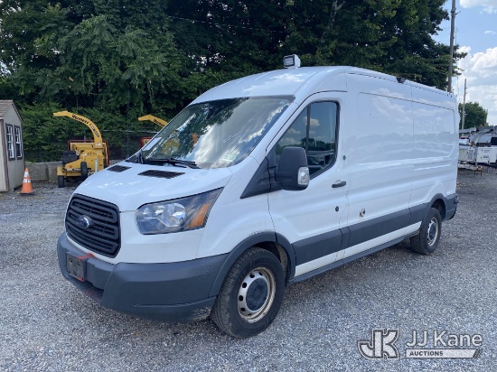 (Plymouth Meeting, PA) 2017 Ford Transit 350 Cargo Van Runs & Moves) (Dash Warning Indicators On