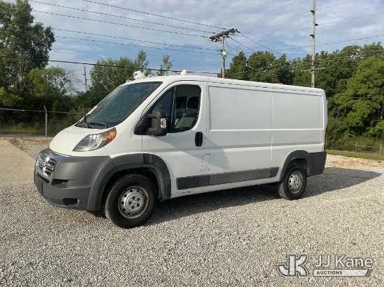 (Fort Wayne, IN) 2016 RAM Promaster Cargo Van Runs & Moves) (Engine Noise-See Video