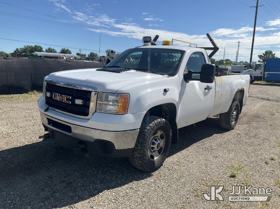 (Charlotte, MI) 2013 GMC Sierra 2500HD Pickup Truck Runs & Moves) (Seller States: Frame Rusted Throu
