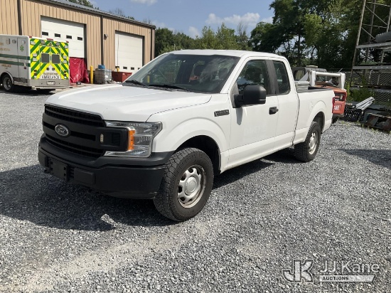 (Hagerstown, MD) 2018 Ford F-150 4x4 Extended-Cab Pickup Truck Runs & Moves) (Engine Won't Stay Runn