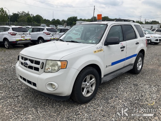 (Plymouth Meeting, PA) 2012 Ford Escape Hybrid 4-Door Sport Utility Vehicle Runs & Moves) (Seller St
