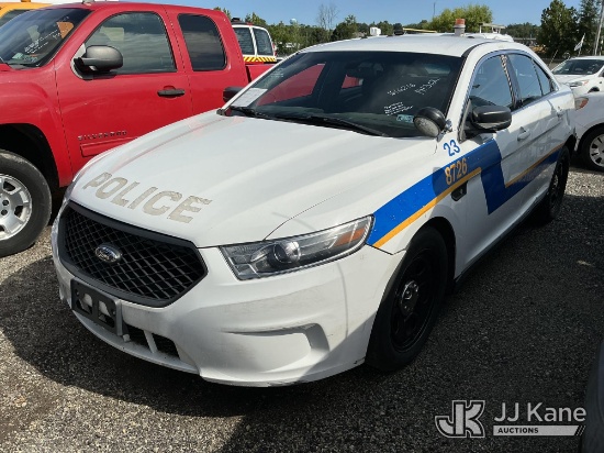 (Plymouth Meeting, PA) 2017 Ford Taurus AWD Police Interceptor 4-Door Sedan Runs) (Transmission Non-