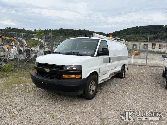 (Smock, PA) 2020 Chevrolet Express G2500 Cargo Van Runs, Not Moving) (Collision Issues, Drivetrain C