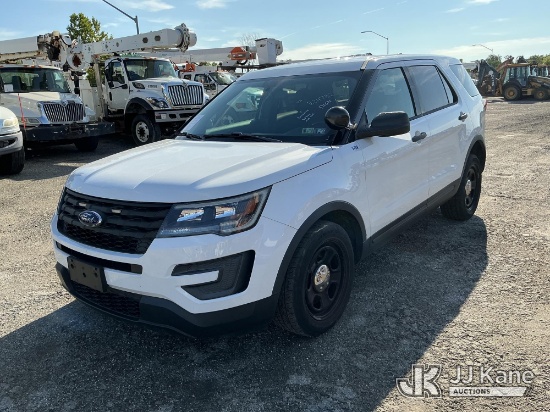 (Plymouth Meeting, PA) 2018 Ford Explorer AWD Police Interceptor 4-Door Sport Utility Vehicle Run &