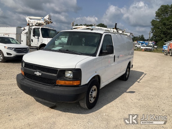 (Charlotte, MI) 2015 Chevrolet Express 2500 Cargo FFV Cargo Van Runs & Moves) (Dash Warning Indicato