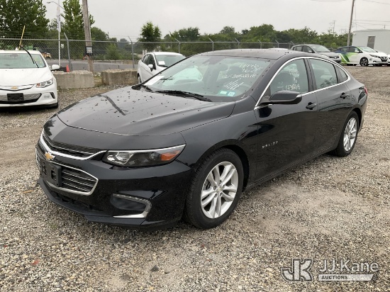 (Plymouth Meeting, PA) 2016 Chevrolet Malibu 4-Door Sedan Runs & Moves) (Dash Warning Indicators On,