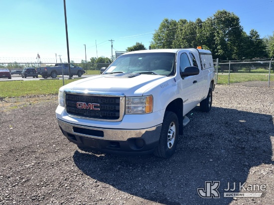 (Louisville, OH) 2013 GMC Sierra 2500HD Extended-Cab Pickup Truck (Runs & Moves) (Dash Warning Indic