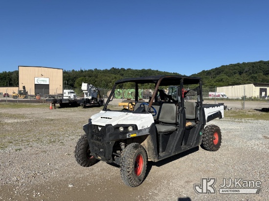 (Smock, PA) 2021 Bobcat UV34XL 4x4 Utility Vehicle Runs & Moves) (Drivetrain Performance Concerns, I
