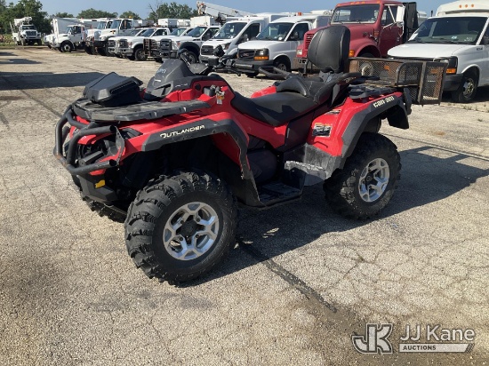 (South Beloit, IL) 2015 Can Am Outlander All-Terrain Vehicle Runs & Moves) (Front Brake System Non-O