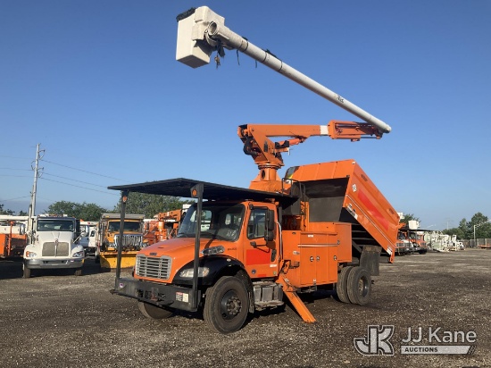 (Plymouth Meeting, PA) Altec LR760-E70, Over-Center Elevator Bucket Truck mounted behind cab on 2016