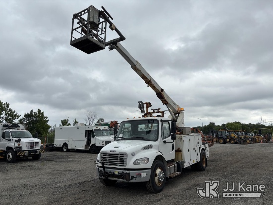 (Plymouth Meeting, PA) Altec T40P, Telescopic Non-Insulated Cable Placing Bucket Truck rear mounted