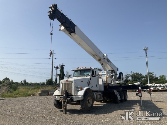 (Plymouth Meeting, PA) Altec AC38-127S-EJ, Hydraulic Crane rear mounted on 2013 Peterbilt 365 Tri-Ax
