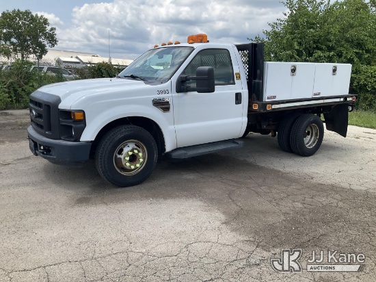 (South Beloit, IL) 2010 Ford F-350 SD Flatbed/Service Truck Runs & Moves