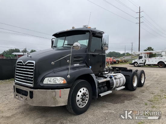 (Charlotte, MI) 2016 Mack CXU613 T/A Truck Tractor Runs & Moves) (Dash Warning Indicators On, Exteri