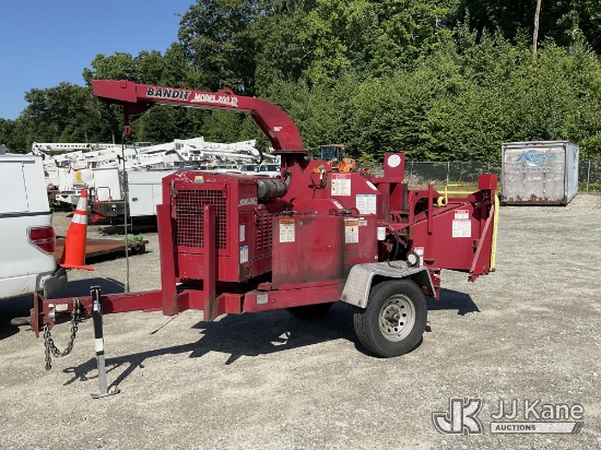 (Shrewsbury, MA) 2014 Bandit Industries 200XP Portable Chipper (12in Disc), trailer mtd. Non-Titled)