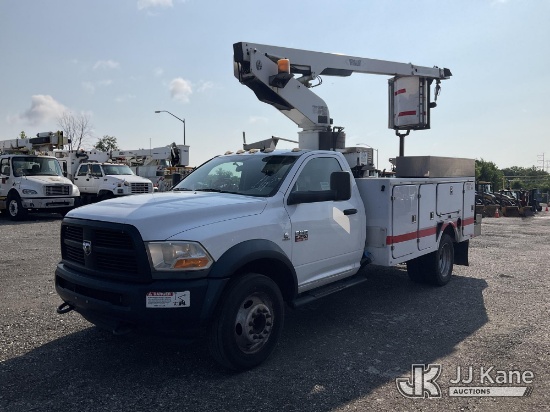 (Plymouth Meeting, PA) Versalift TEL29, Telescopic Non-Insulated Bucket Truck mounted behind cab on
