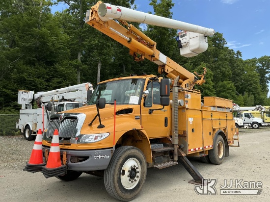 (Shrewsbury, MA) Altec L45P, Over-Center Bucket Truck center mounted on 2011 International 4400 Util