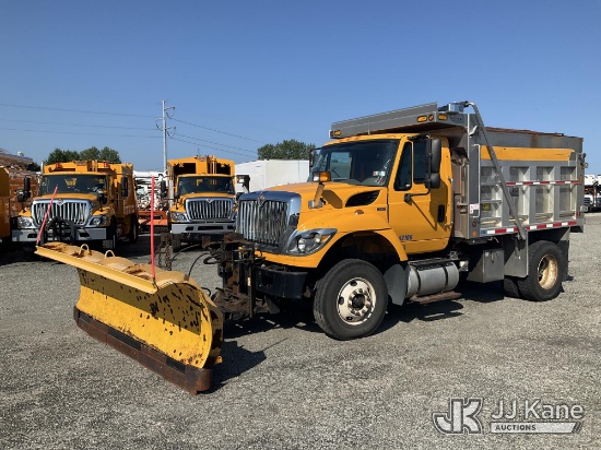 (Plymouth Meeting, PA) 2015 International 7400 Dump Truck Runs, Moves & Operates (Dash Warning Indic