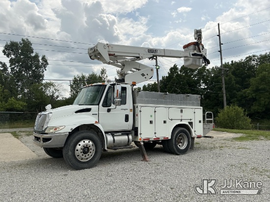 (Fort Wayne, IN) Versalift VST-401, Articulating & Telescopic Material Handling Bucket Truck mounted