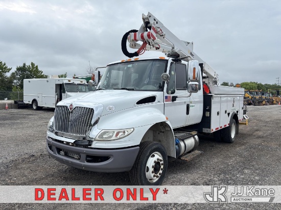 (Plymouth Meeting, PA) Altec AT40G, Articulating & Telescopic Bucket Truck mounted behind cab on 201